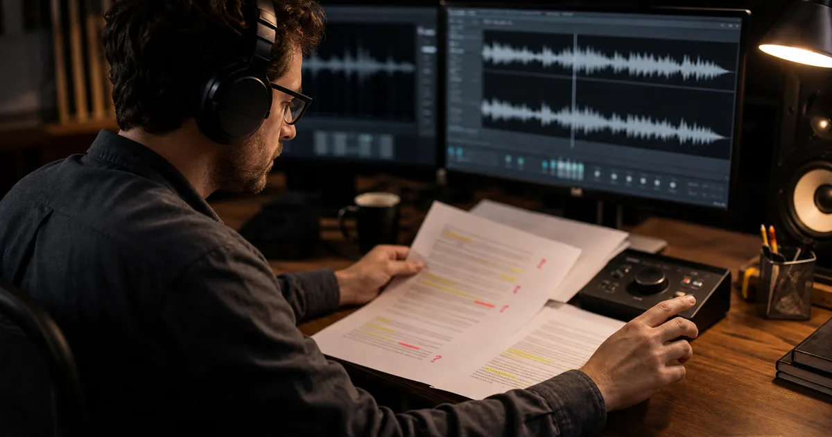 Transcript Quality Analyzer: The AI Prompt Transcript Quality Analyzer: The AI Prompt